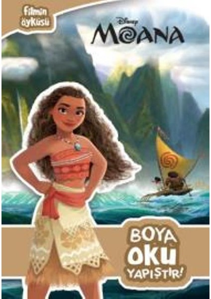 Disney Moana Boya Oku Yapıştır