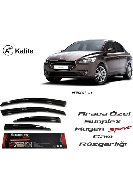 Peugeot 301 4 Lü Sunplex Cam Rüzgarlıgı