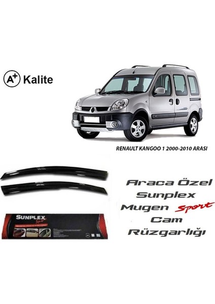 Renault Kangoo Sunplex Mugen Tip 2'Li Cam Rüzgarlığı
