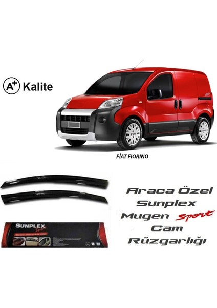 Fiat Fiorino Sunplex Mugen Tip 2'Li Cam Rüzgarlığı