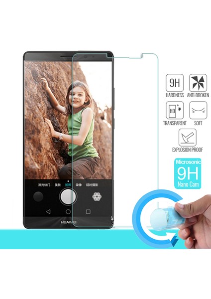 Huawei Mate 8 Nano Cam Ekran koruyucu film