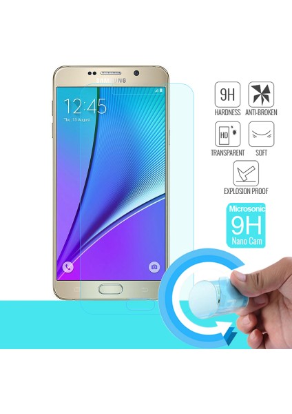 Samsung Galaxy Note 5 Nano Cam Ekran koruyucu film