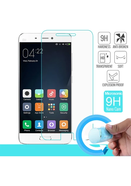 Xiaomi Mi 5S Nano Cam Ekran koruyucu film