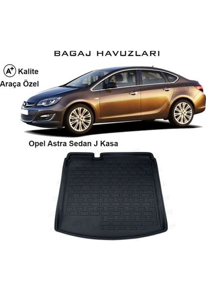 Opel Astra J Kasa Sedan 3D Bagaj Havuzu