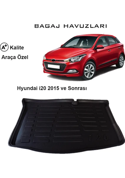 Hyundai İ20 2015 Ve Sonrası 3D Bagaj Havuzu