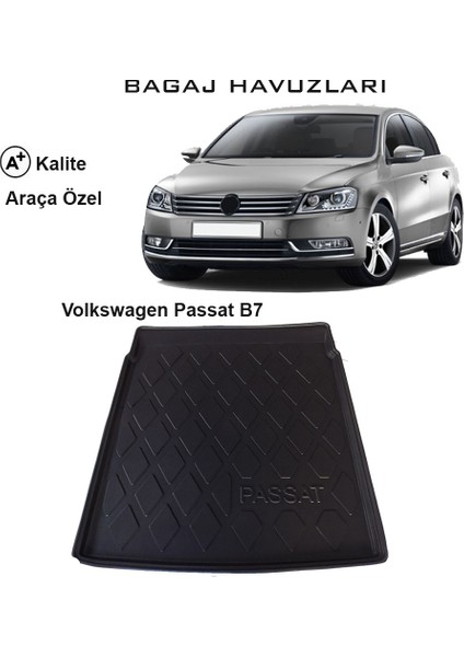 Volkswagen Passat B7 3D Bagaj Havuzu