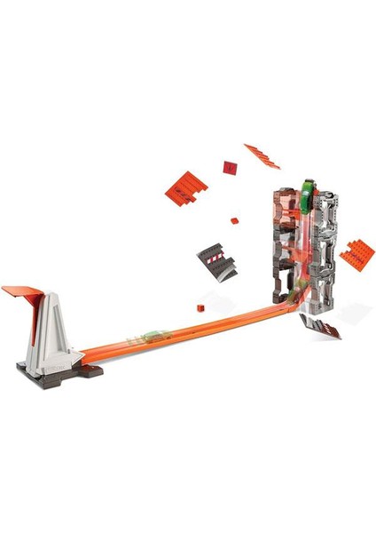 Track Builder Bloklu Mega Yıkım Yarış Seti Dww96
