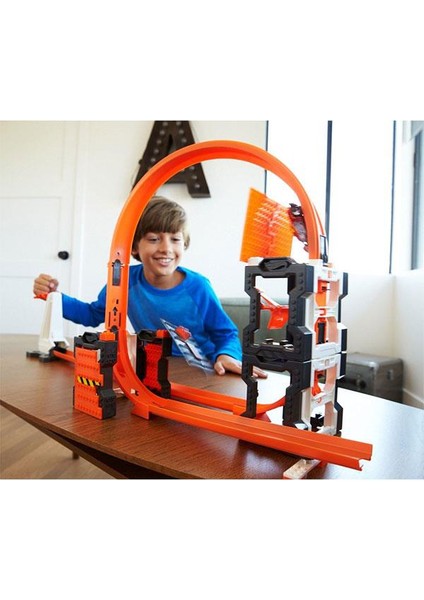 Track Builder Bloklu Mega Yıkım Yarış Seti Dww96
