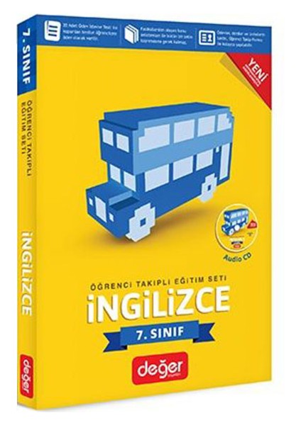 7. Sınıf İngilizce Öğrenci Takipli Eğitim Seti