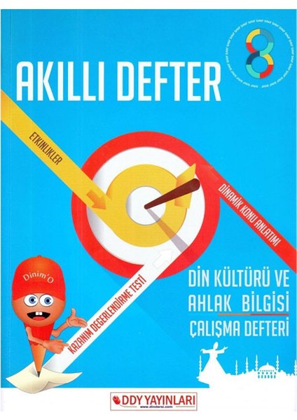 8. Sınıf Din Kültürü ve Ahlak Bilgisi Akıllı Defter