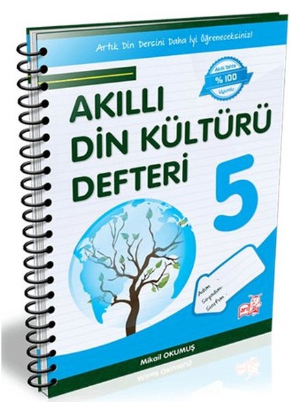 6. Sınıf Din Kültürü ve Ahlak Bilgisi Akıllı Defter
