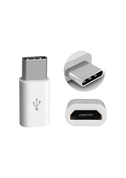 4696 Type C Usb 3.1 to Micro Usb Çevirici Dönüştürücü Adaptör