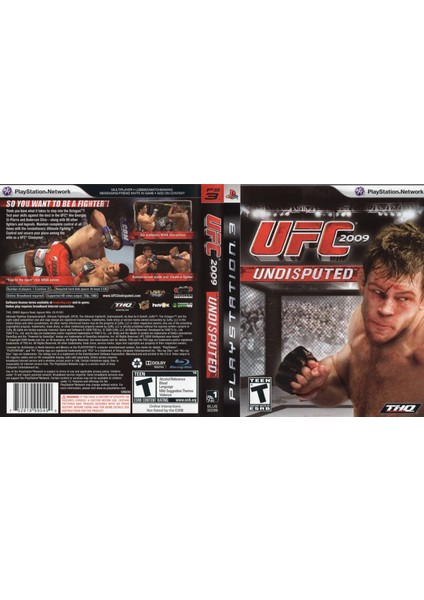 Ufc 2009 Undisputed Ps3