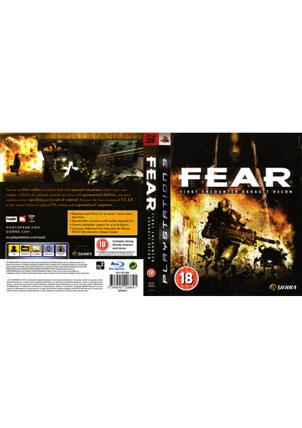Fear Ps3 modelleri