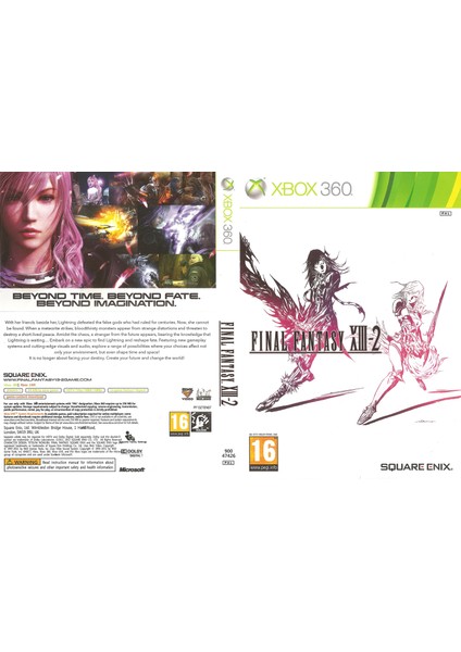 Final Fantasy Xııı-2 Xbox 360 modelleri