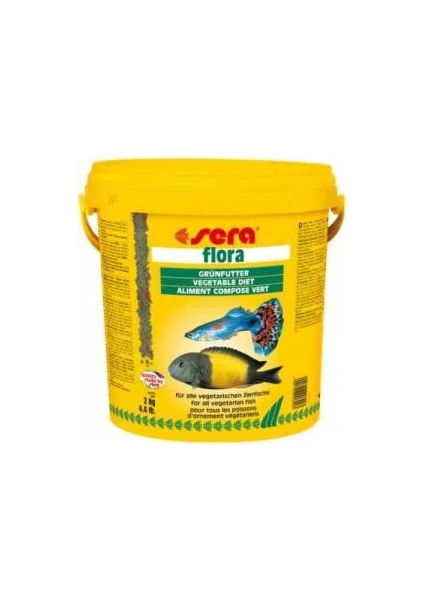 Flora 100Gr Bitkisel Balık Yemi 