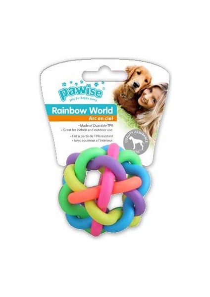 Pawıse Raınbow World Örgü Top Ø 7,5 Cm
