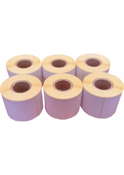 - 40x58 Termal Barkod Etiketi 6 Rulo 3.000 adet