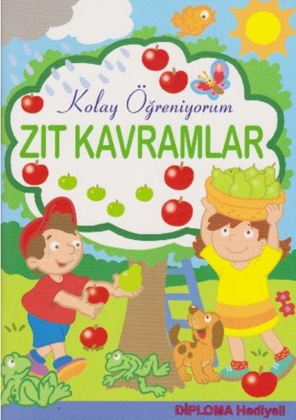 Kolay Öğreniyorum Zıt Kavramlar - Cuberdon Books