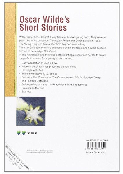 Oscar Wildes Short Stories Green Apple Step 2 Black Cat