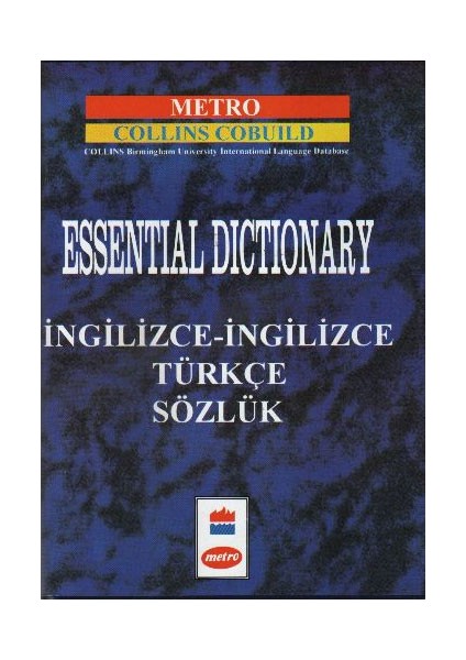 Metro Collins İngilizce-Türkçe Sözlük