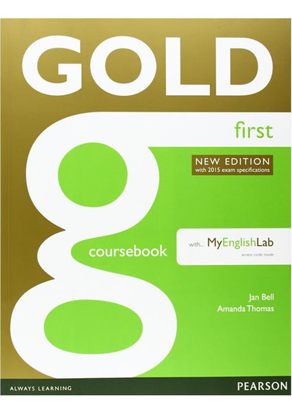Gold Coursebook With Myfcelab Pack