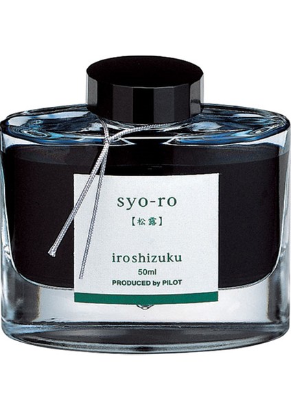 Iroshizuku Mürekkep Syo-Ro Yeşil Ink-50-Sy-E