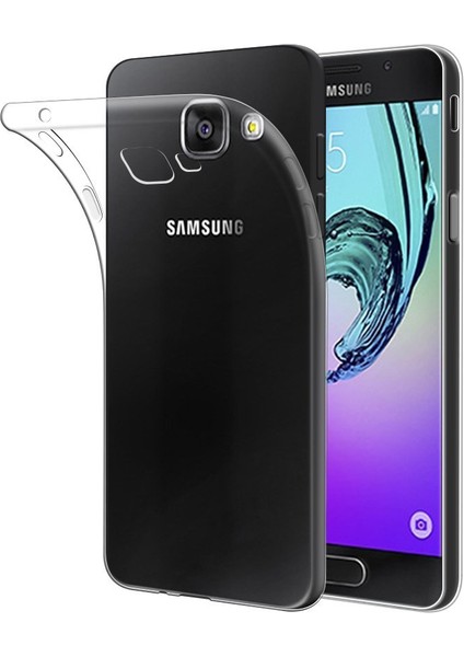 Samsung Galaxy A5 2017 Ultraince Silikon Kılıf+Tempered Cam