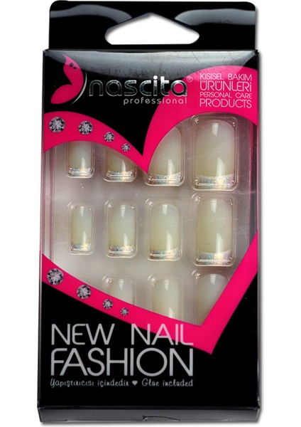 Takma Tirnak Dogal 24Lu French