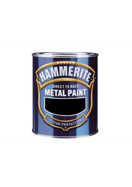 Hammerite Direkt Pas Üstü Pürüzsüz Metal Boya 2.5 Lt