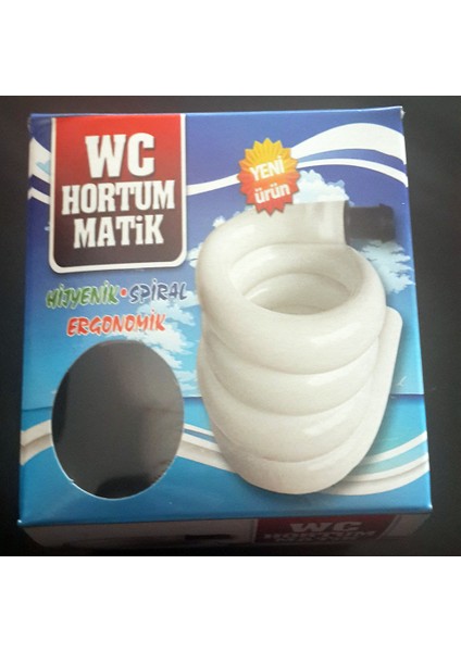 Boyabayi Wc Hortum Matik ( BEYAZ - GRİ - MAVİ ) RENK