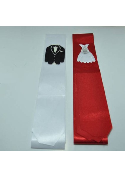 Gelin Damat Takı Kurdelası 2 Adet fiyatları