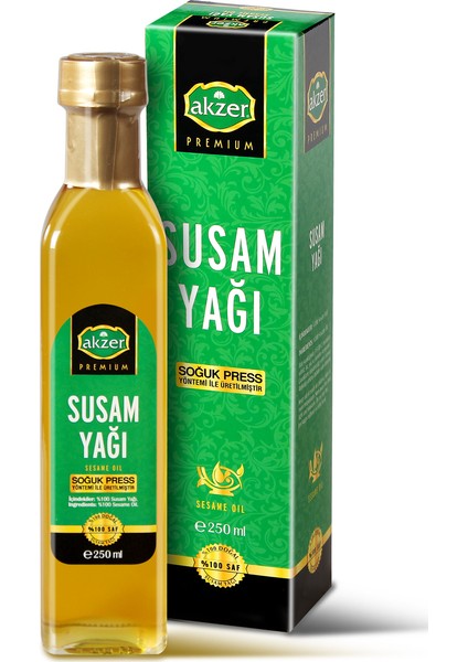 Susam Yağı Soğuk Press 250Cc