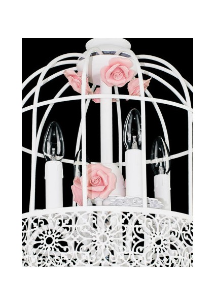 8330 4SDF Çiçek Kafesi 4lü Avize fiyatları