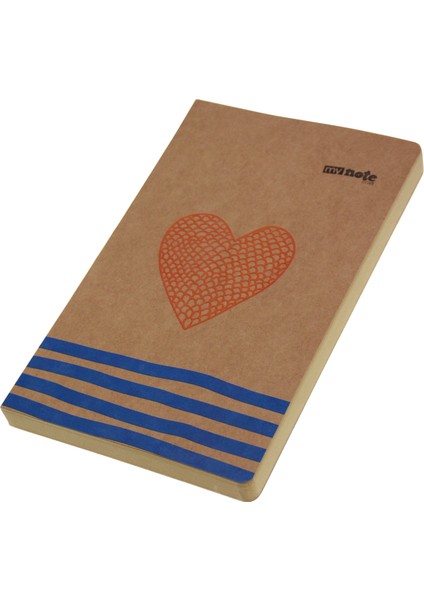 Kraft Formalı Defter 9*14 112yp Çizgisiz