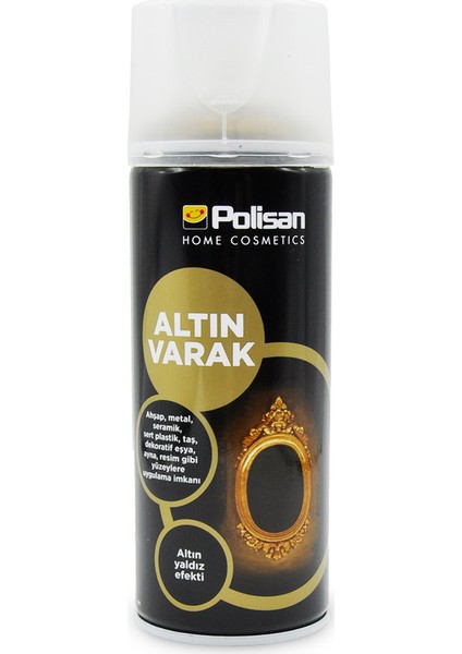 Sprey Boya Altın Varak (Altın Yaldız Efekti)