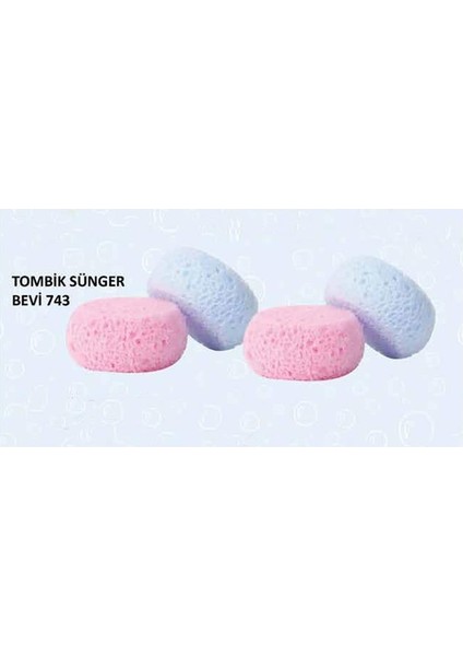 Bebek Banyo Tombik Banyo Süngeri Mavi