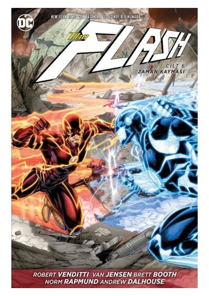 Flash Cilt 6 Zaman Kayması Türkçe Çizgi Roman