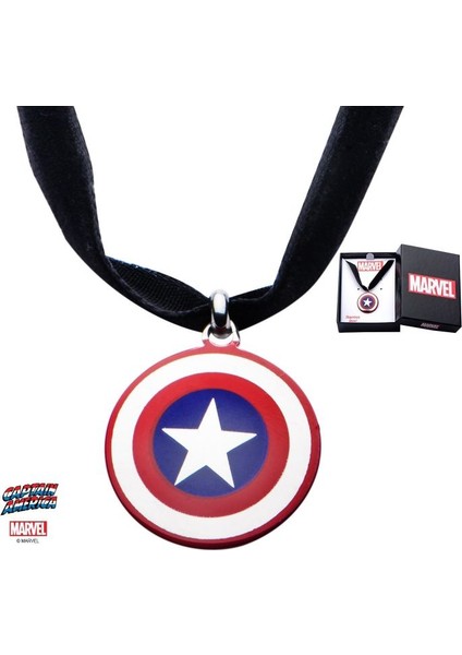 Body Vibe Marvel Captain America Tasma Kolye