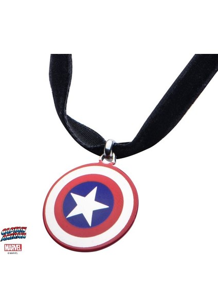 Body Vibe Marvel Captain America Tasma Kolye