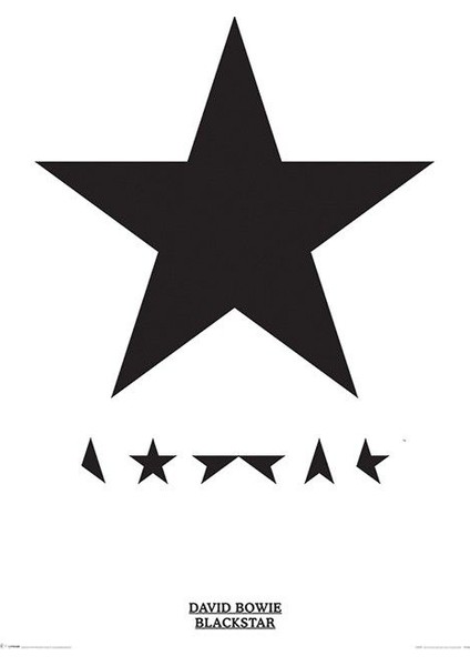 Maxi Poster David Bowie Blackstar Pp33856