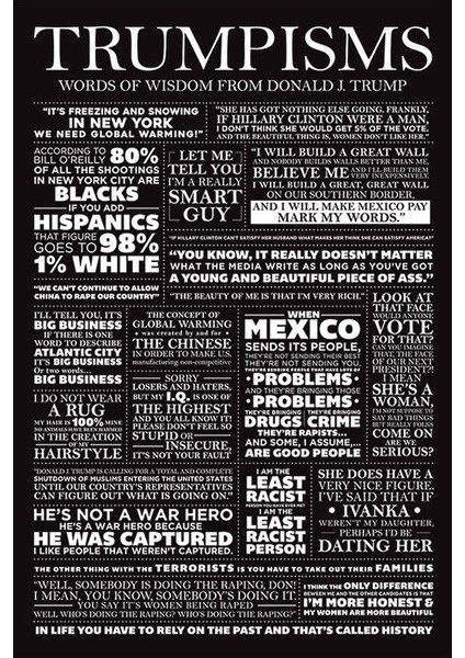 Maxi Poster Trumpisms Pp33998