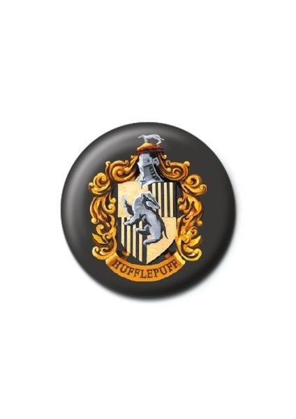 Rozet Harry Potter Hufflepuff Crest