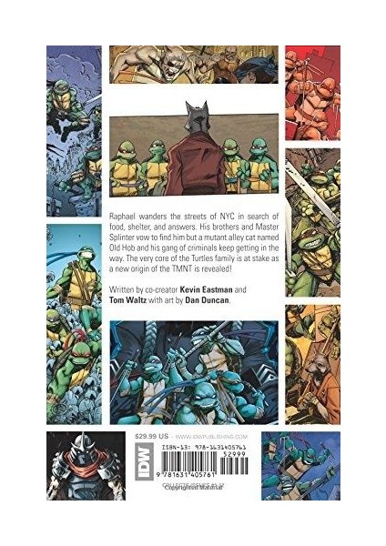 Teenage Mutant Ninja Turtles Vol. 1: Shell Unleashed İngilizce Çizgi Roman