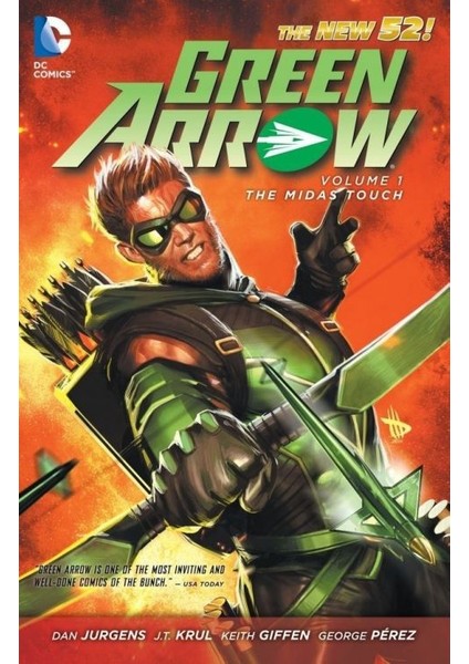 Green Arrow (2011-2016) Vol. 1: The Midas Touch İngilizce Çizgi Roman