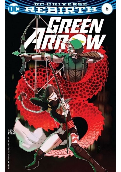 Green Arrow (2016-) #6 Fasikül İngilizce Çizgi Roman