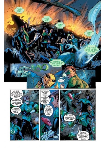 Green Lantern (2011-2016) Vol. 4: Dark Days İngilizce Çizgi Roman modelleri