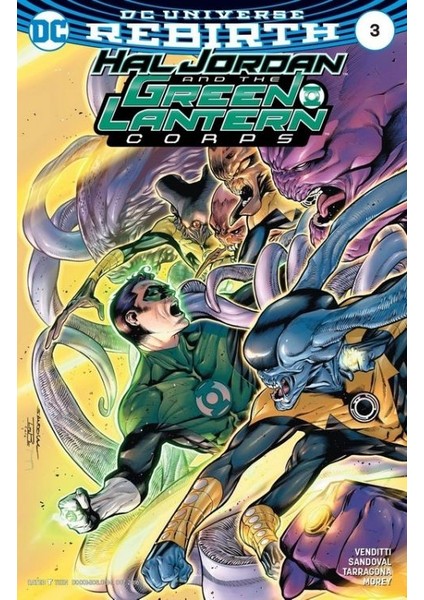 Hal Jordan And The Green Lantern Corps (2016-) #3 Fasikül İngilizce Çizgi Roman