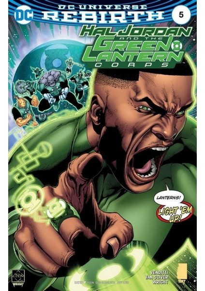 Hal Jordan And The Green Lantern Corps (2016-) #5 Fasikül İngilizce Çizgi Roman