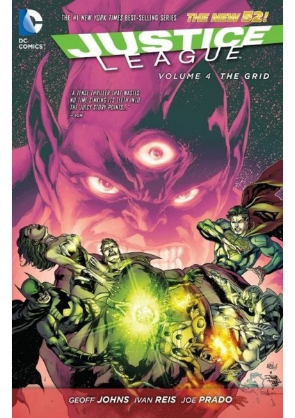 Justice League (2011-2016) Vol. 4: The Grid İngilizce Çizgi Roman